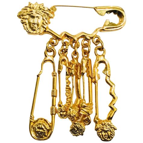 versace safety pins